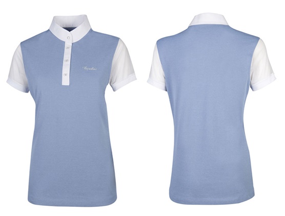 POLO GARA EQUILINE GIRL GRETA Junior, Manica Corta 